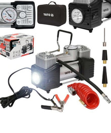 YATO Car Air Compressor with LED Light 250 W (YT-73462)