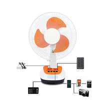 12 inch solar table fan