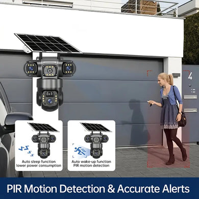 5G Solar Powered Security Camera, 5G CCTV