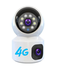 4G Dual Lens Mini PTZ Camera Indoor 4MP with SIM Slot in Kuwait