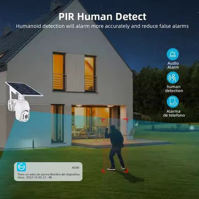 Camitel 5G SIM Card PTZ UBOX Solar Powered Security Camera