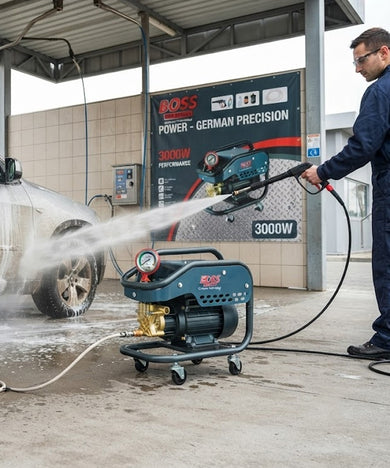 BOSS LIFE STYLE High Pressure Washer (Model: BS123YH125-3
