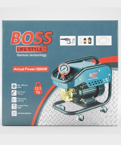 BOSS LIFE STYLE High Pressure Washer (Model: BS123YH125-3