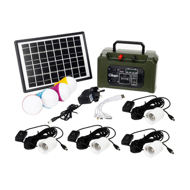 CLIKON POWER STATION WITH SOLAR CHARGING,7000mAh CK7070