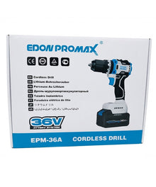 EDON PROMAX EPM-36A 36V Cordless Drill &amp; Tool Kit