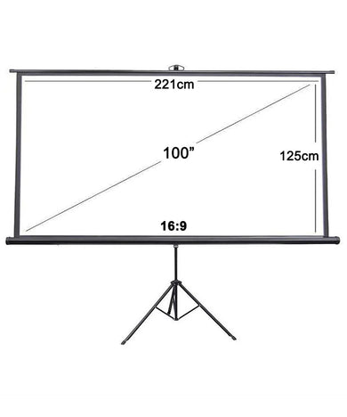 projector screen 100 inch