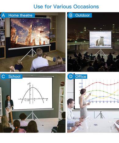 projector screen 100 inch