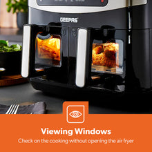 Geepas Dual Basket Digital Air Fryer – GAF37525UK