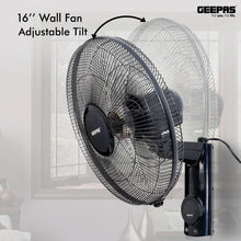 Geepas Wall Fan with Remote Control- GF9479
