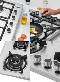 Geepas Built-In Gas Hob – GGC31026