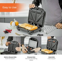 Geepas 3-in-1 Sandwich Maker – GSM5425