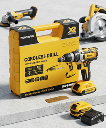 ENZO Professional 48V Cordless Drill &amp; Driver Kit