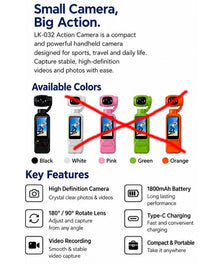 LK-03 Action Camera Series (LK-032 & LK-033)