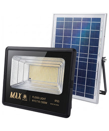MAX 1500W Solar Flood Light (Model: M-FLT10-1500W)
