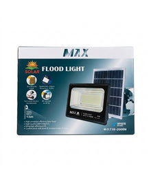 MAX 1500W Solar Flood Light (Model: M-FLT10-1500W)