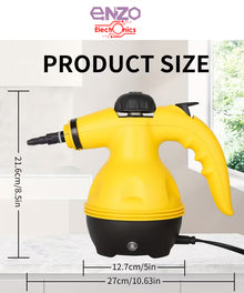 Portable High-Temperature Steam cleaner yellow
