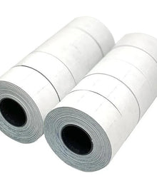 Two-Line White Pricing Labels