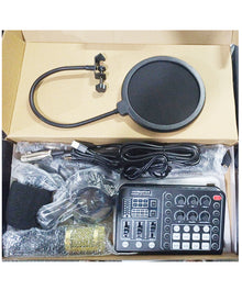 Professional Live Sound Mixer &amp; Condenser Microphone Bundle