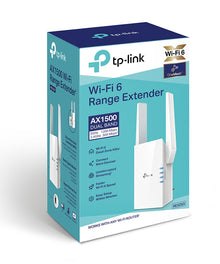 TP-Link RE505X AX1500 Wi-Fi 6 Range Extender | High-Speed Mesh Booster 6935364089535