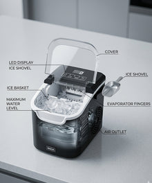 SAGA 12KG Portable Countertop Ice Maker Machine SG-9057 5200222905700