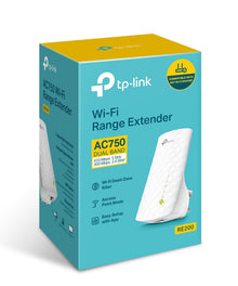 TP-Link AC750 Mesh Wi-Fi Range Extender Model: RE200