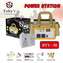 Toby's BTY-50 portable power station