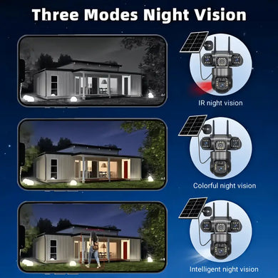 5G Solar Powered Security Camera, 5G CCTV