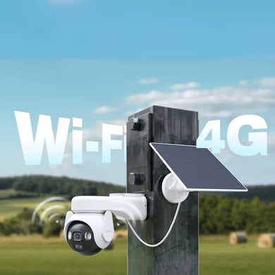 AOV PT 5MP| 4G Outdoor Camera WIth Battery | Solar Panel | Smart Home Security | Pan-Tilt