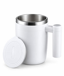 Automatic Mixing Cup 400ml white model - front view