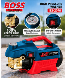 BOSS BS-2070 High Pressure Washer features and specifications
