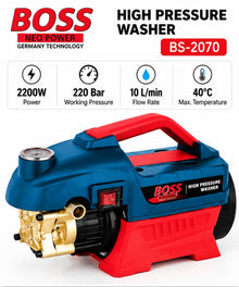 BOSS BS-2070 High Pressure Washer on white background