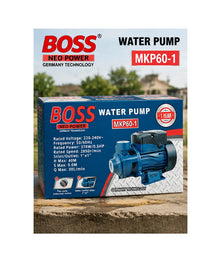 BOSS MKP60-1 Electric Water Pump original packaging