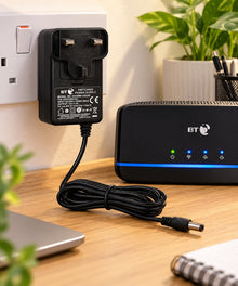 BT Switching Power Supply S024RM12000200 powering a BT Home Hub