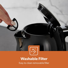 Geepas Fluted Black Jug Kettle – GK38068UK-BK