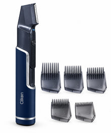 Clikon CK3339 Body Groomer and Hair Trimmer with five comb attachments on white background