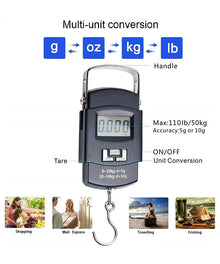Mini Portable Travel Luggage Digital Weight Scale