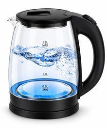 DENX DX2006 Electric Glass Kettle on white background