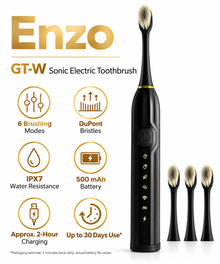 GT-W sonic toothbrush specifications