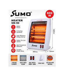 SUMO SM-90 800W heater details image