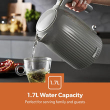 Geepas Fluted Grey Jug Kettle – GK38068UK-GR