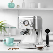 Geepas Espresso & Cappuccino Coffee Machine GCM1523SS