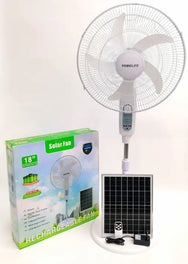 Rechargeable Solar fan 18"