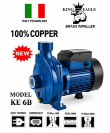 KING EAGLE KE 6B Electric Water Pump on white background