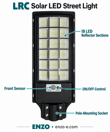 LRC solar street light - product details