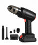 Multifunction cordless vacuum cleaner with accessories