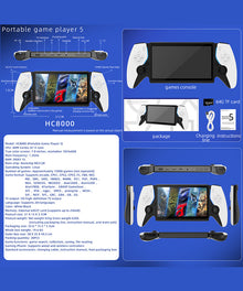 portable game player 5 enhanced 2nd generation gaming console