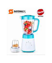 Sayona SB-4452 2-in-1 blender and mill on white background