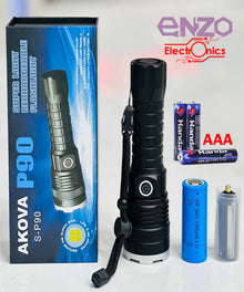 Akova S-P90 AAA Battery LED Flashlight